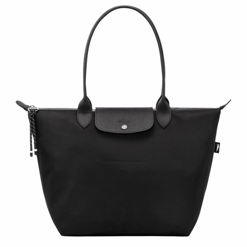Black Longchamp Le Pliage Energy L Women's Shoulder Bags